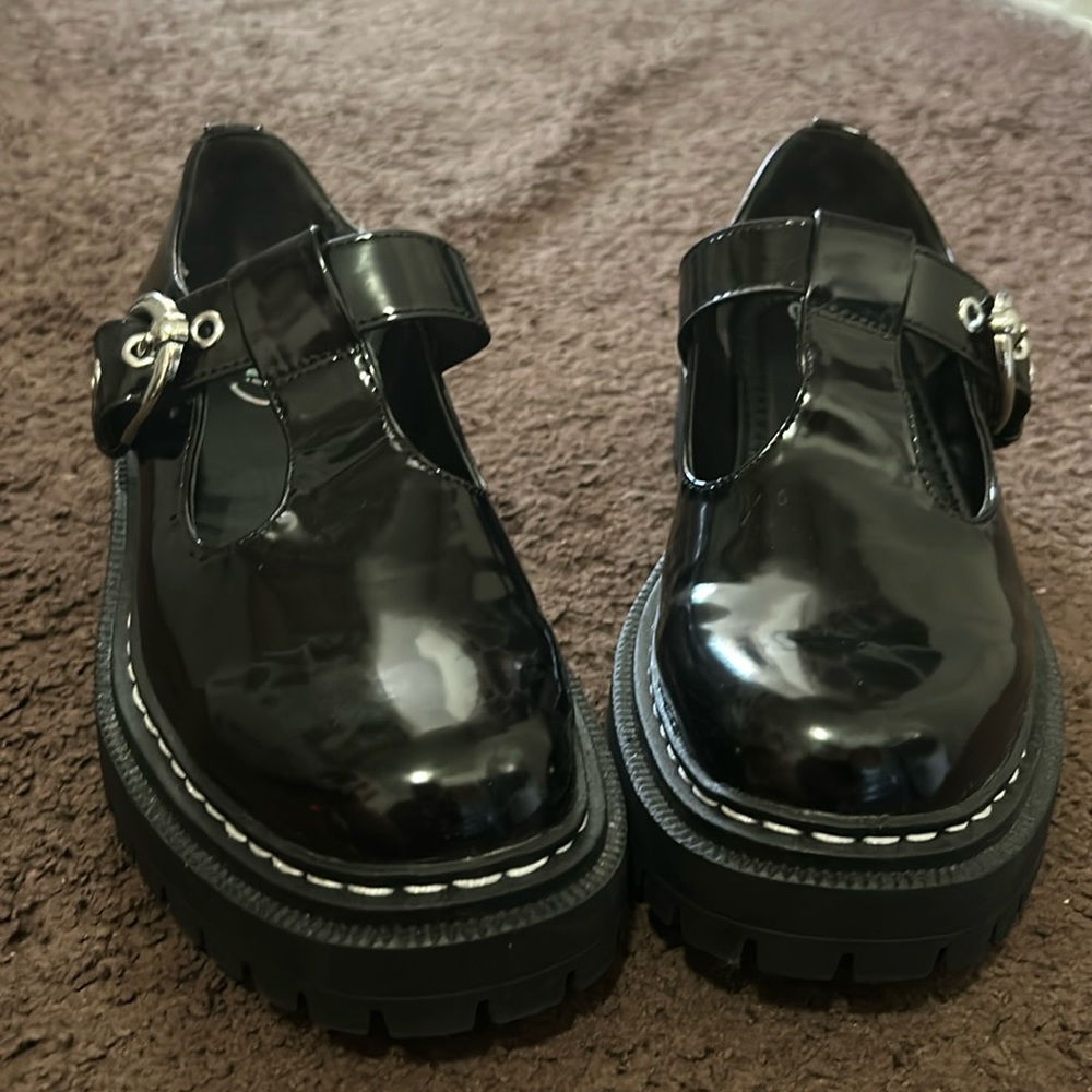 Black Mary Janes